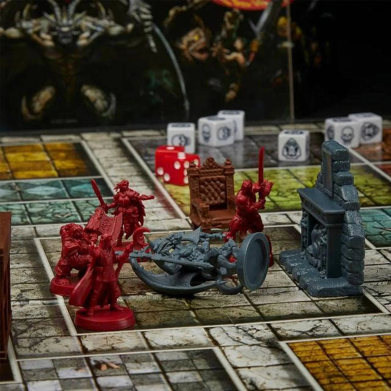 Juego de Mesa Hasbro Gaming Avalon Hill HeroQuest, Juego de Aventuras Fantásticas en Mazmorras para 2-5 Jugadores, Edad 14+