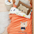 Kit de Bordado con Apliques de Algodón para Bebé Osito