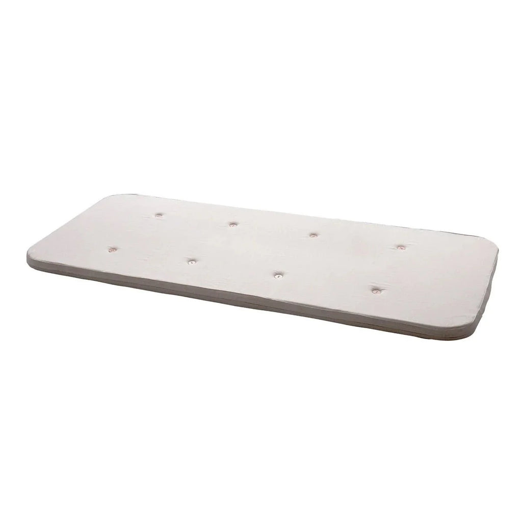 2025 Colchón de juego Oliver Furniture para Wood Original – 90x207x5 cm | Espuma fría con certificación Oeko-Tex y funda de algodón GOTS | Color natural, funda extraíble y lavable