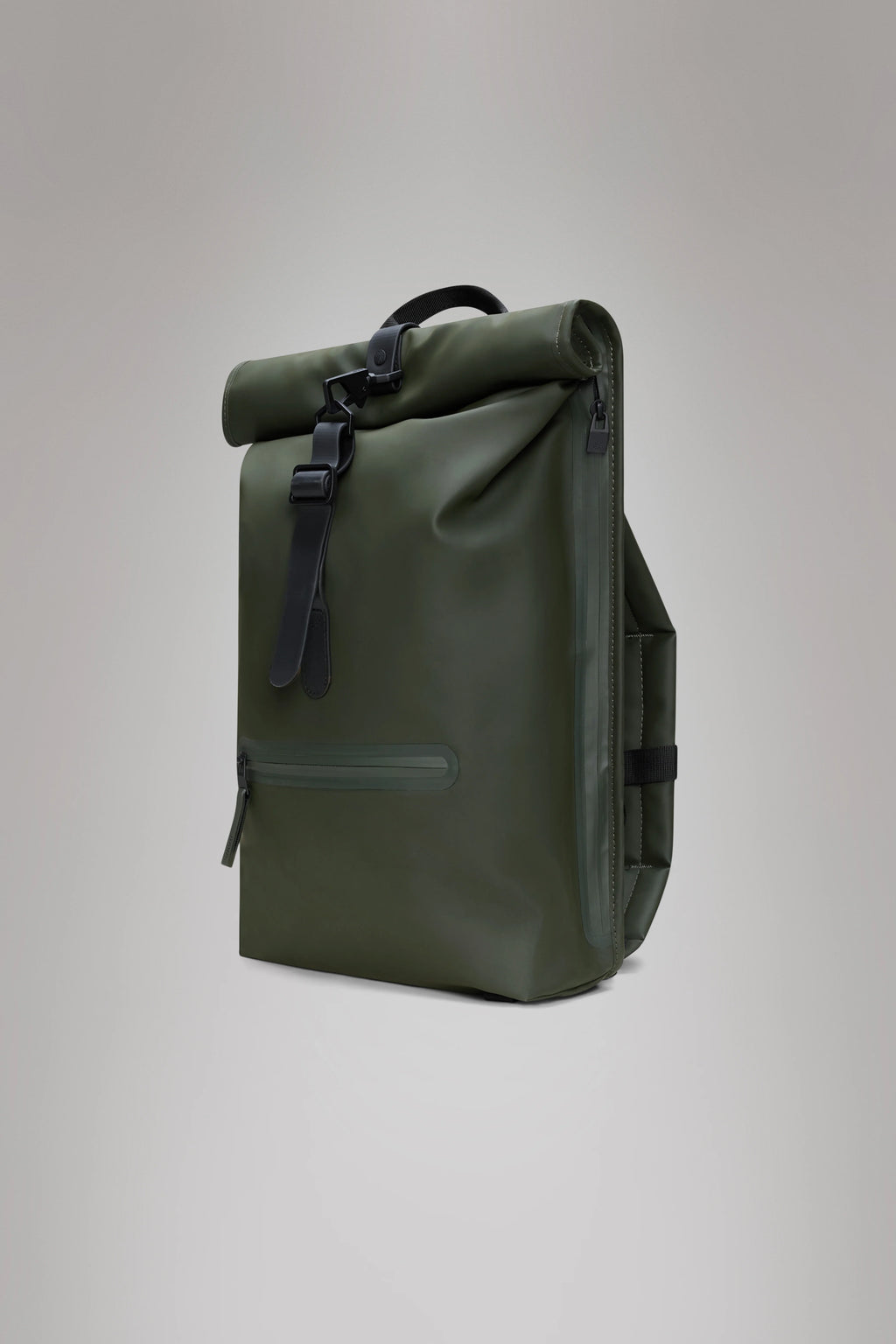2025 Mochila Rolltop – Mochila Urbana Impermeable con Cierre Enrollable, Compartimento Lateral para Portátil y Correa de Pecho Segura