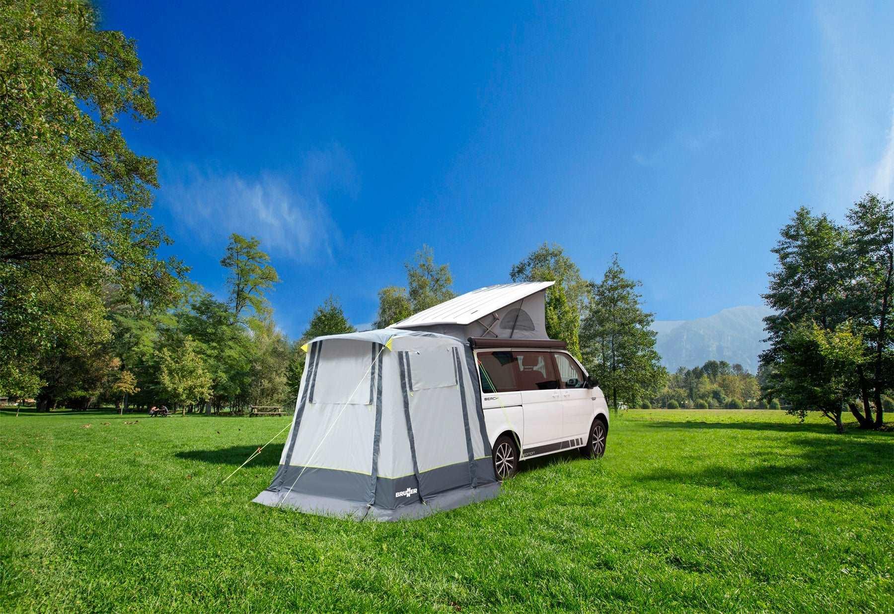 2025 Tienda de portón COMET para VW T5 y T6 – sin estructura, montaje fácil, buena ventilación, almacenamiento compacto