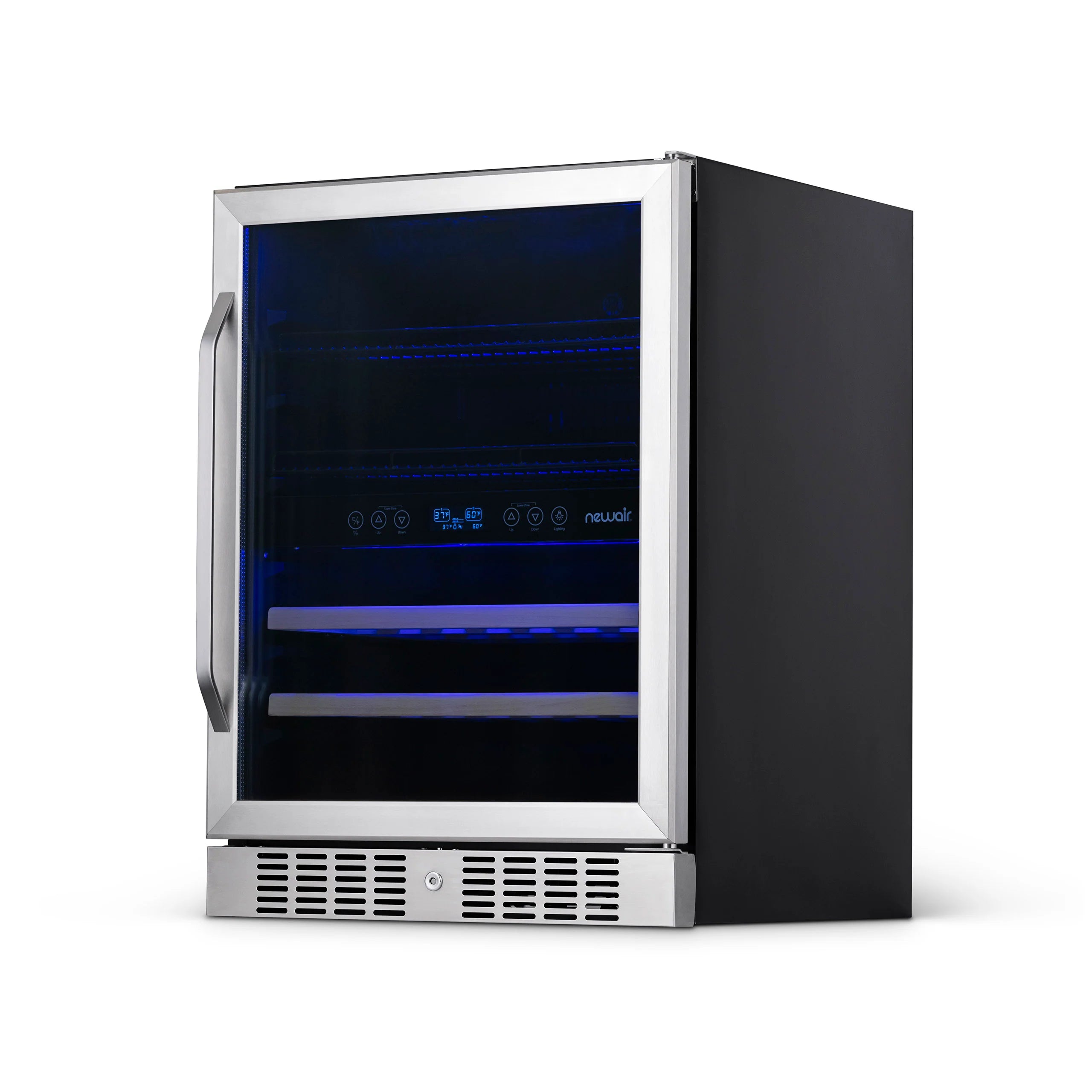 2025 Newair® Refrigerador Empotrable de Doble Zona para 70 Latas y 20 Botellas - 24"