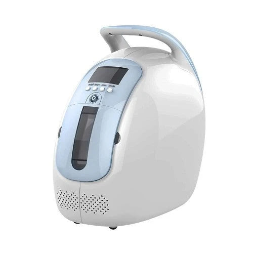 MAGCARE Máquina Concentradora de Oxígeno Portátil 1L–5L, Generador de Oxígeno para Uso en Casa, Viaje o Automóvil, 110 V