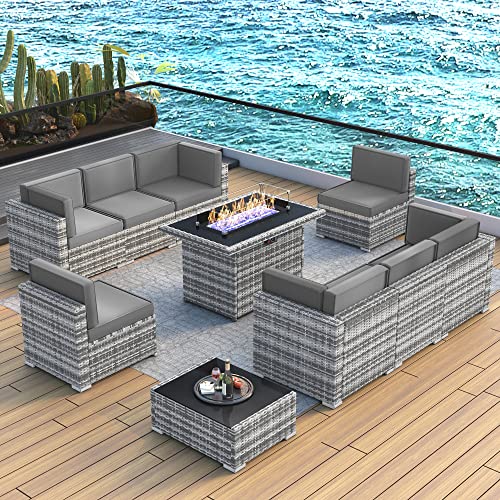 LayinSun Mobiliario de Exterior Seccional para Conversación