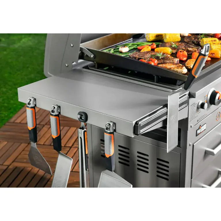 Blackstone ProSeries Estación de Cocina con Plancha de 4 Quemadores de 36" con Campana