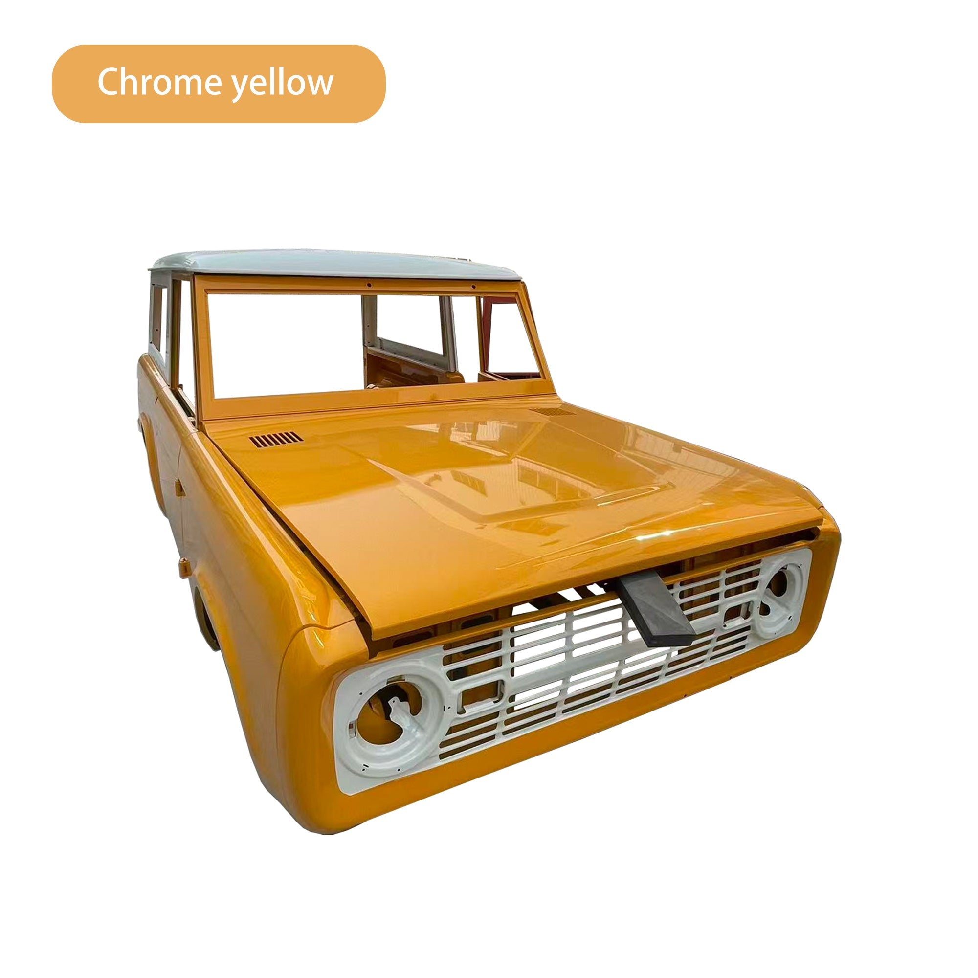Complete Cab With Doors, With Custom Paint, For 1966-1977 Ford Bronco