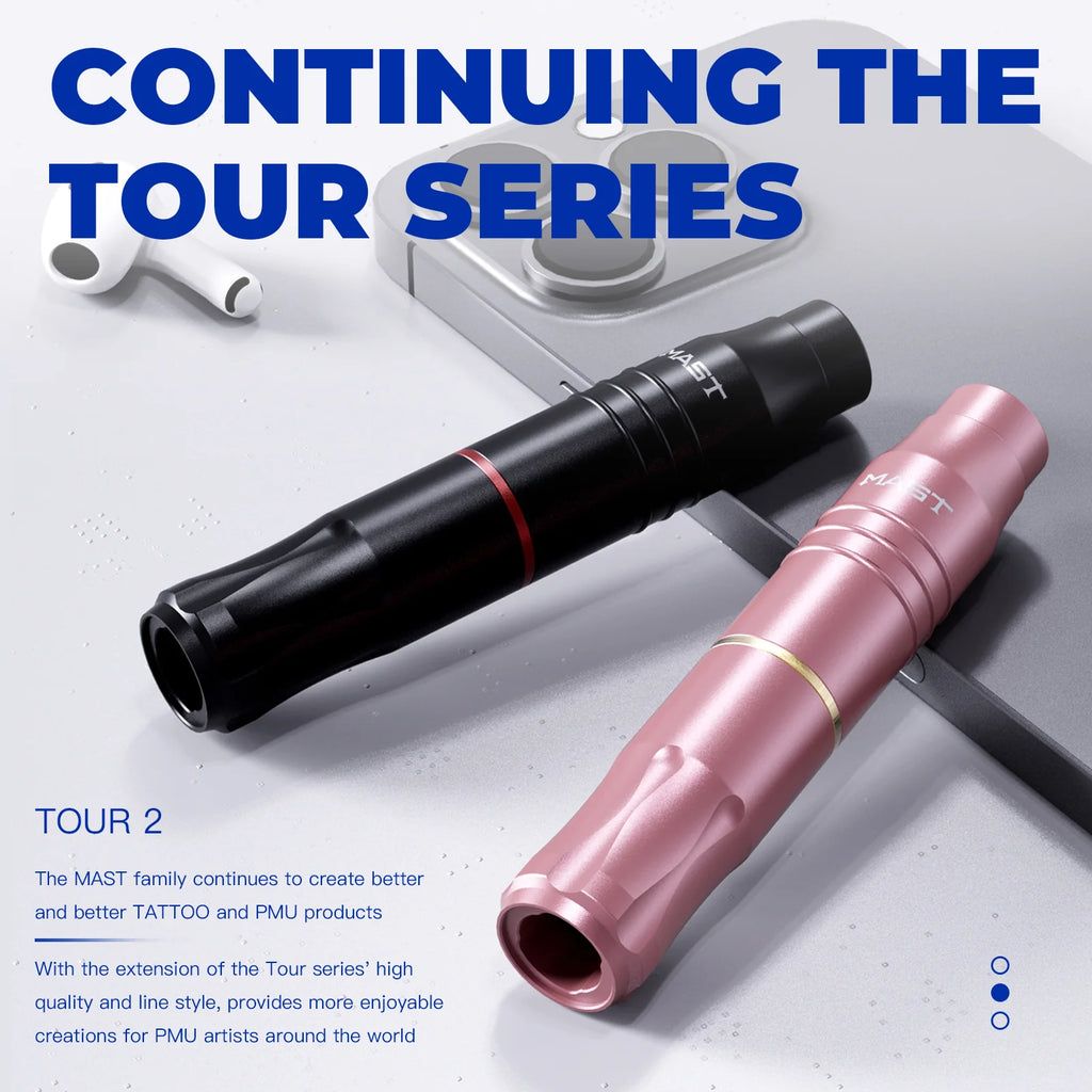 Kit de Baterías Mast Tour2 para Máquina de Tatuaje Inalámbrica tipo Bolígrafo