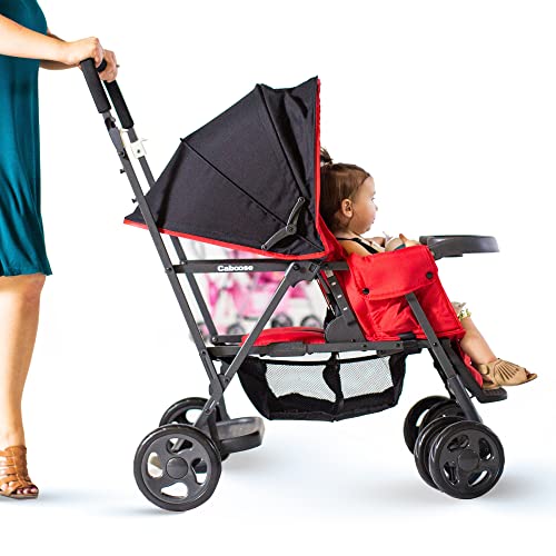 Joovy Caboose Graphite Cochecito Doble Appletree