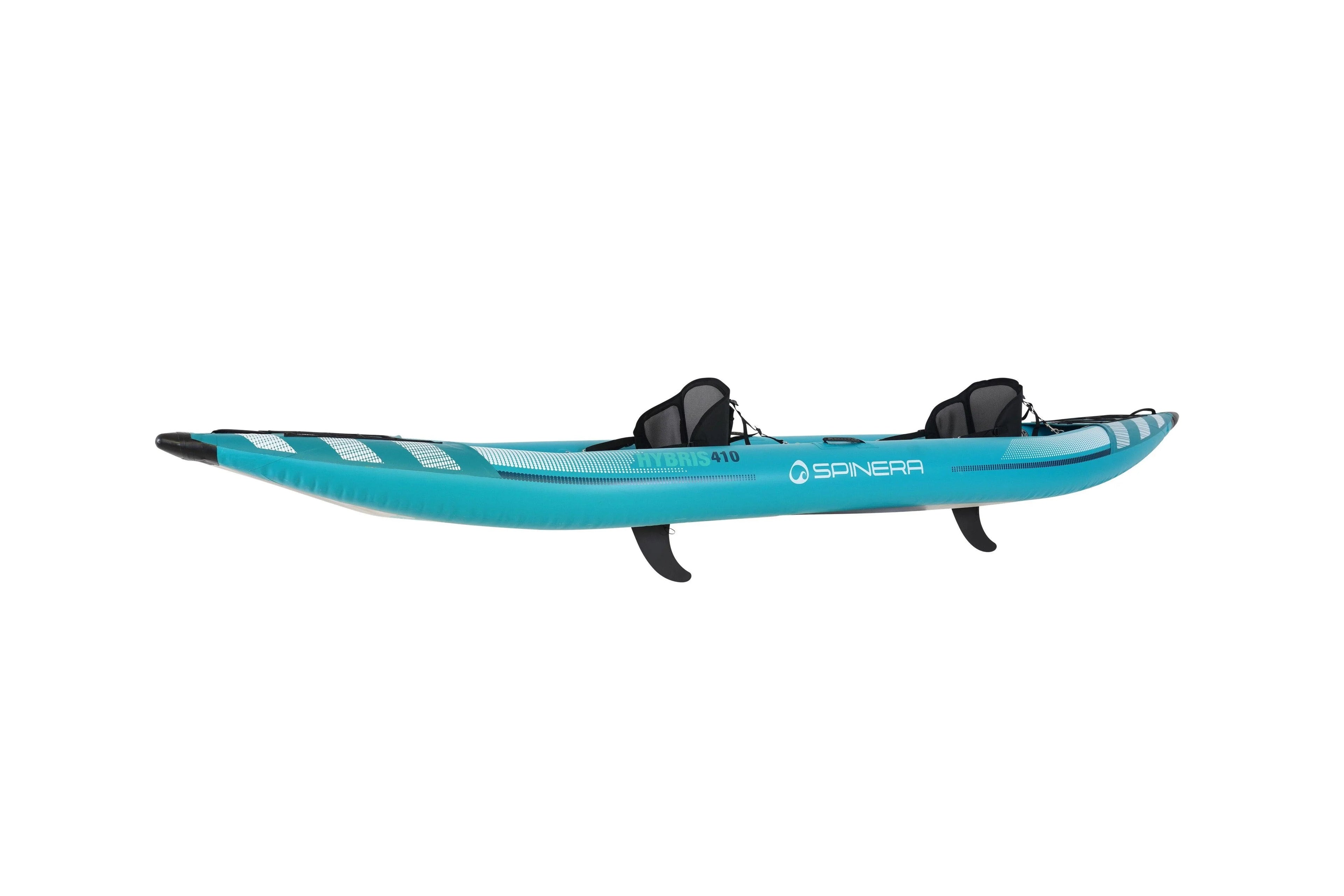 2025 Hybris 410 Kayak hinchable para 2 personas con suelo Drop-Stitch y paredes de PVC