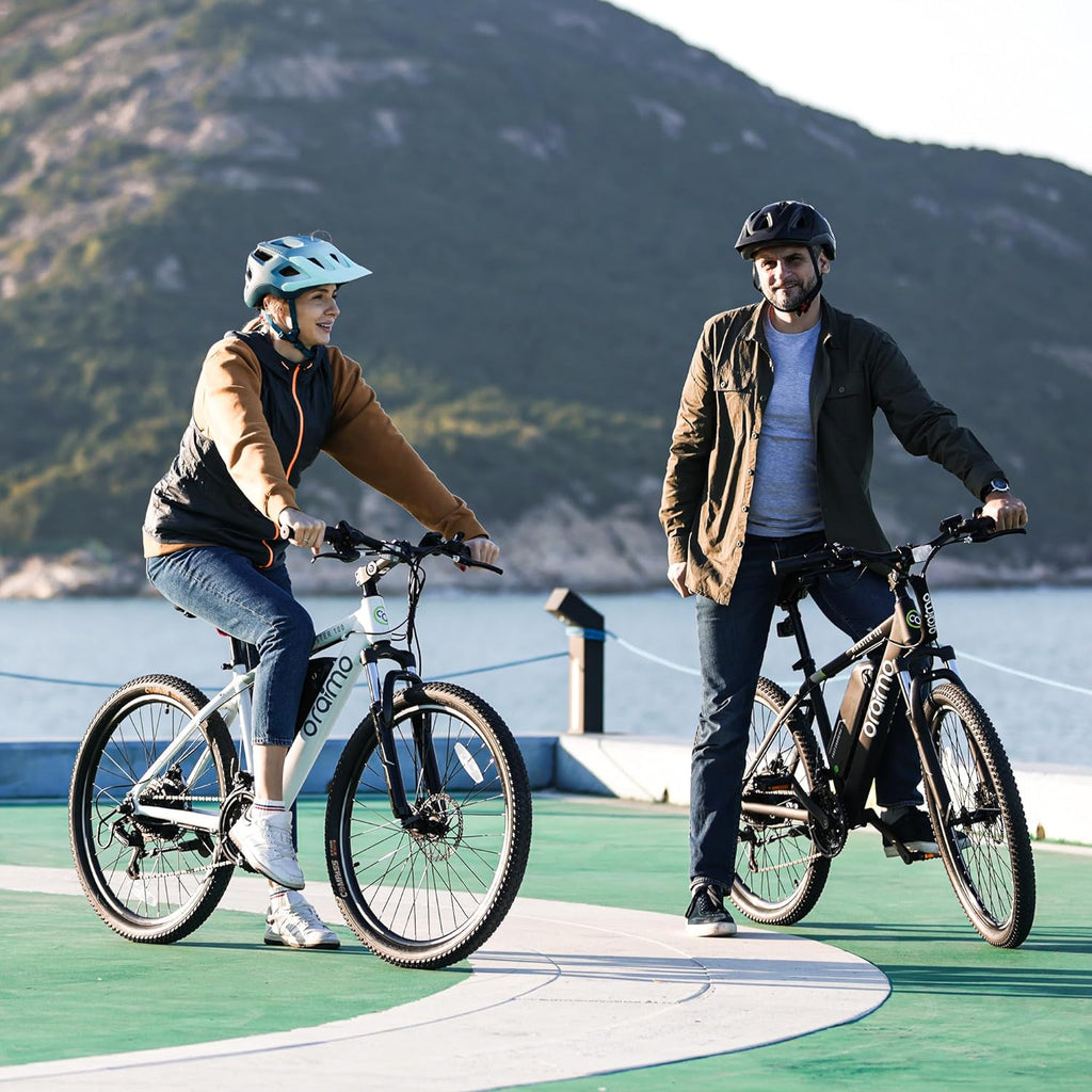 2025 Bicicleta eléctrica todoterreno para adultos Oraimo Monster 100 – Motor BAFANG 350W (pico 500W)