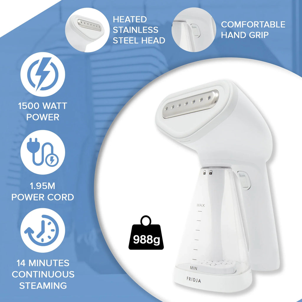 Fridja F10 - Vaporizador de Ropa Portátil