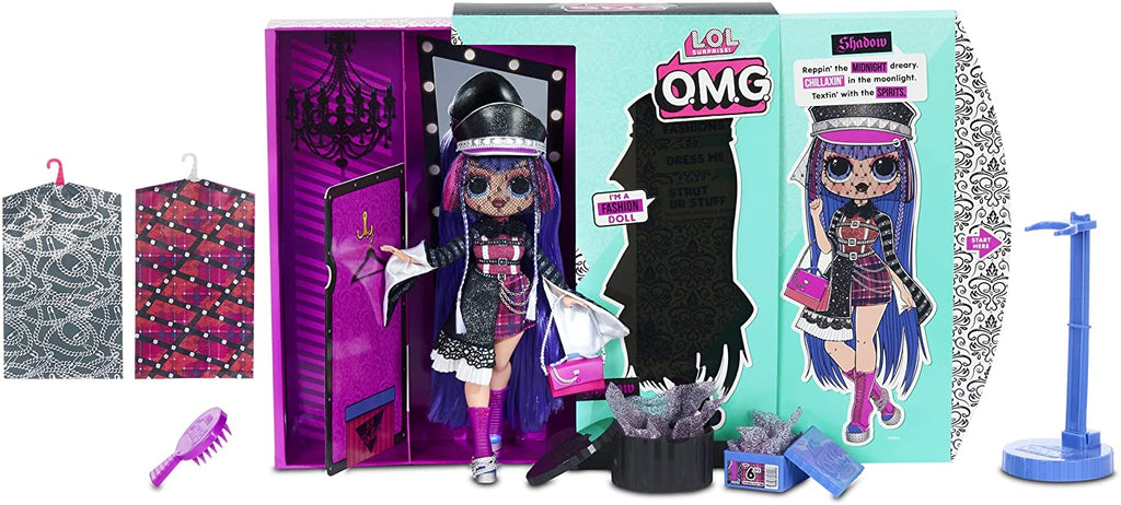 L.O.L. Surprise! O.M.G. Shadow Fashion Doll con 20 Sorprendentes Sorpresas