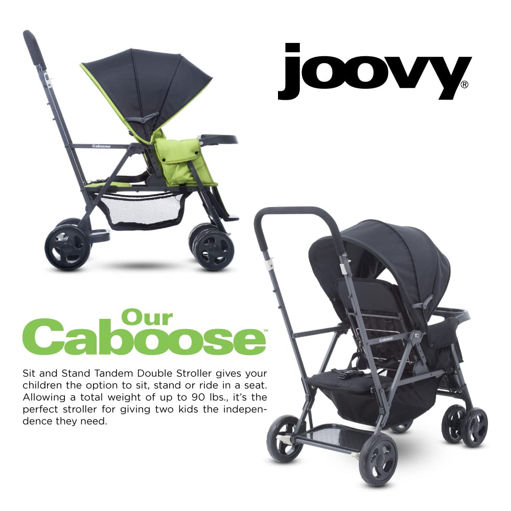 Joovy Caboose Graphite Cochecito Doble Appletree