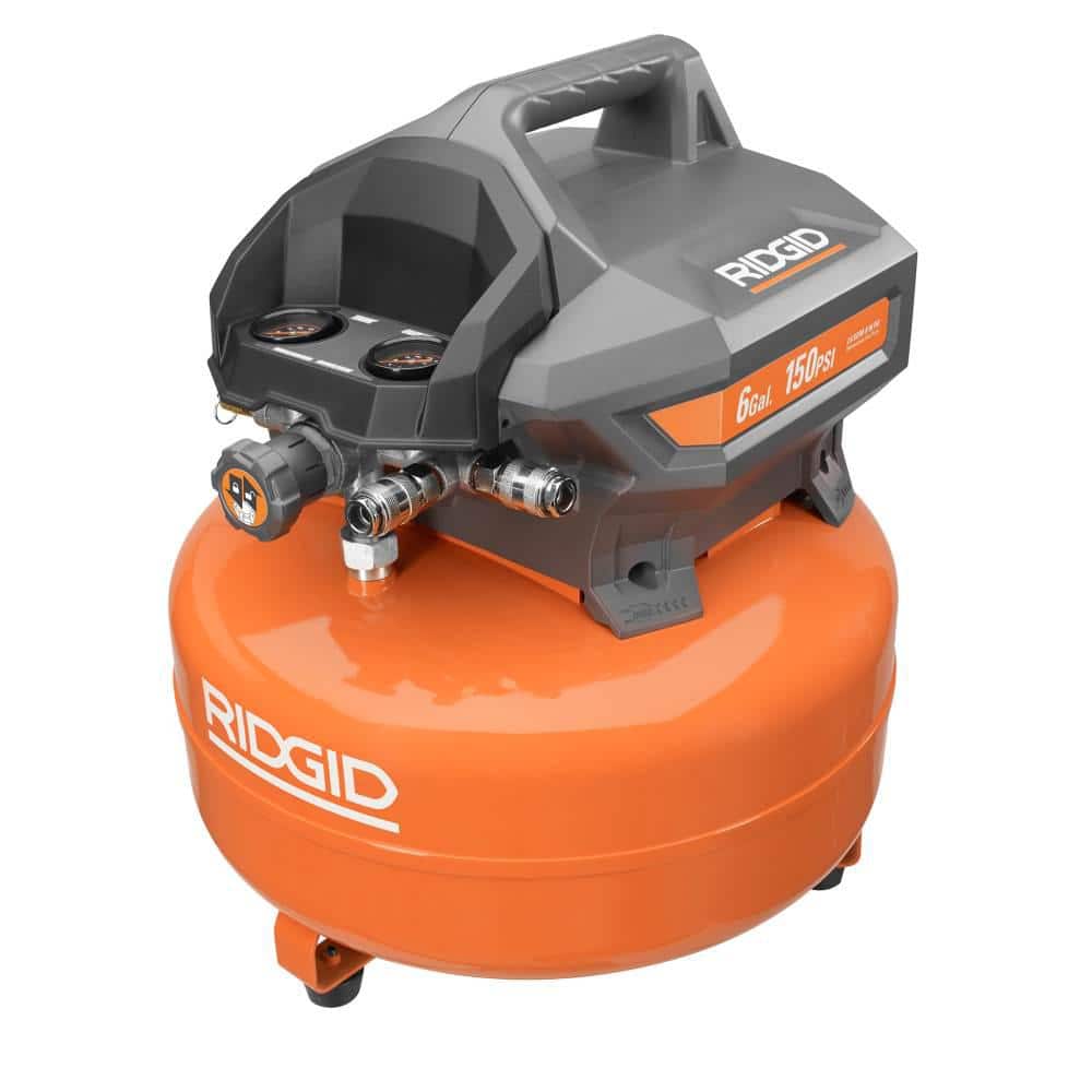 2025 Compresor de Aire Eléctrico Pancake Portátil de 6 Gal. OF60150HB