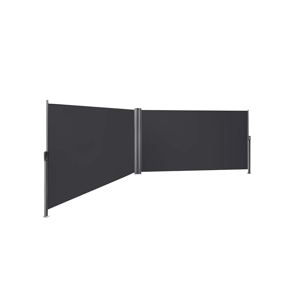 2025 Toldo lateral doble extensible de poliéster grueso