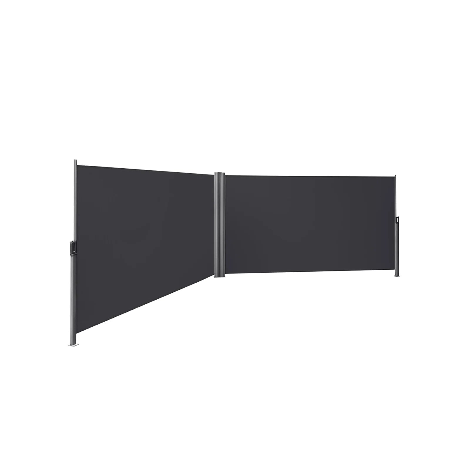 2025 Toldo lateral doble extensible de poliéster grueso
