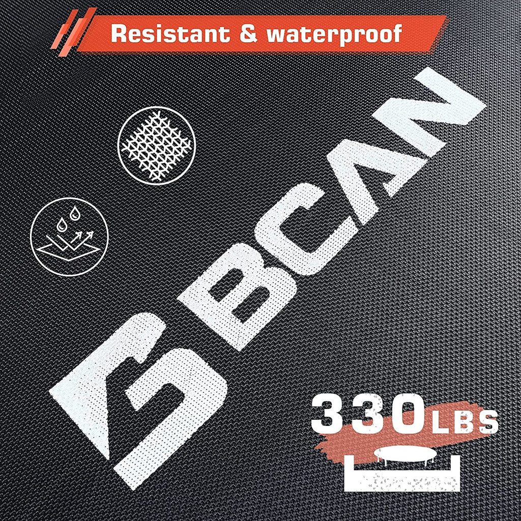 BCAN Trampolín Plegable de 40/48", Mini Trampolín para Ejercicio, Carga Máxima 330 lbs / 440 lbs