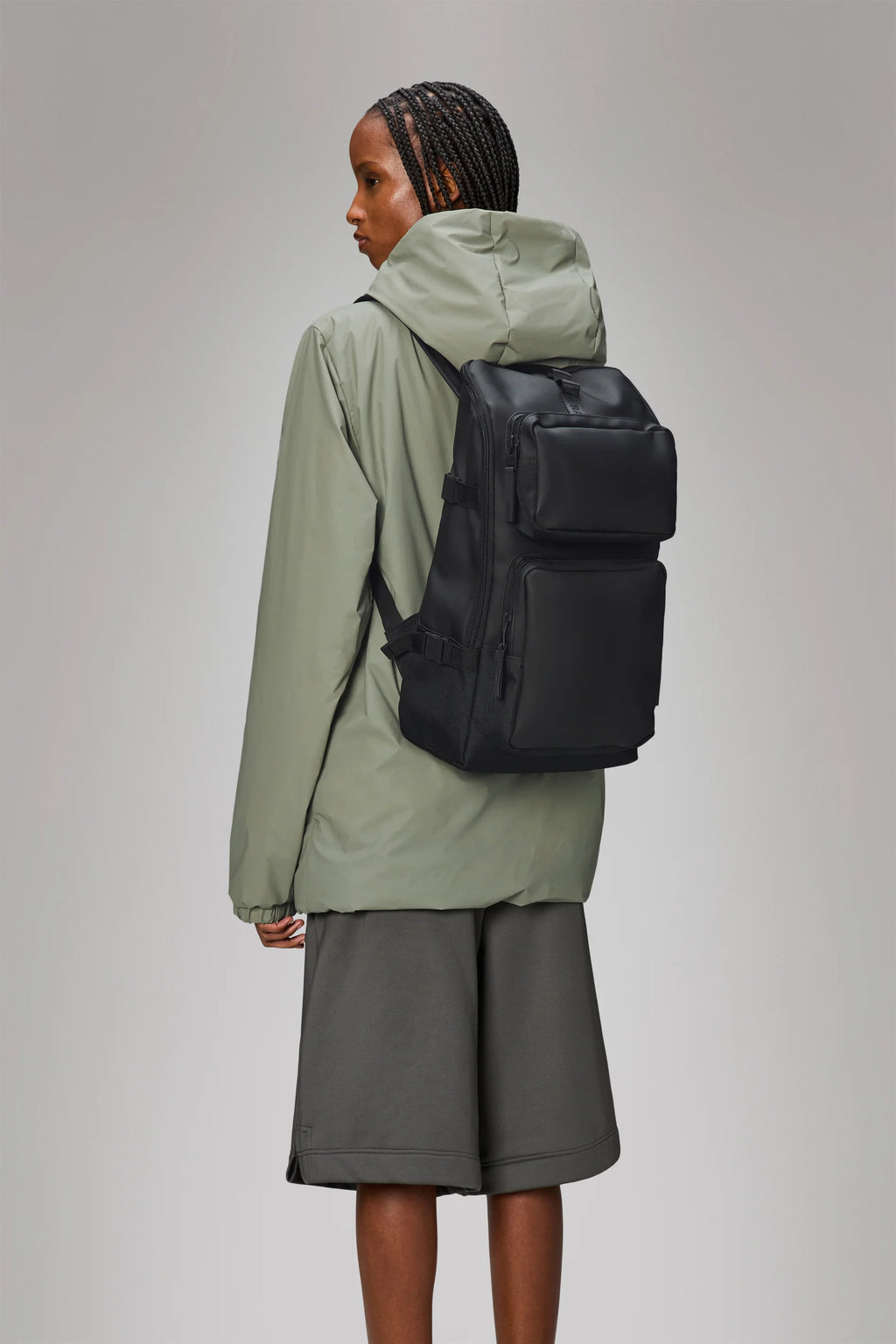 2025 Mochila Trail Cargo – Mochila Versátil y Resistente con Compartimento para Portátil de 13" y Bolsillos Exteriores Adicionales, en Tejido PU Impermeable
