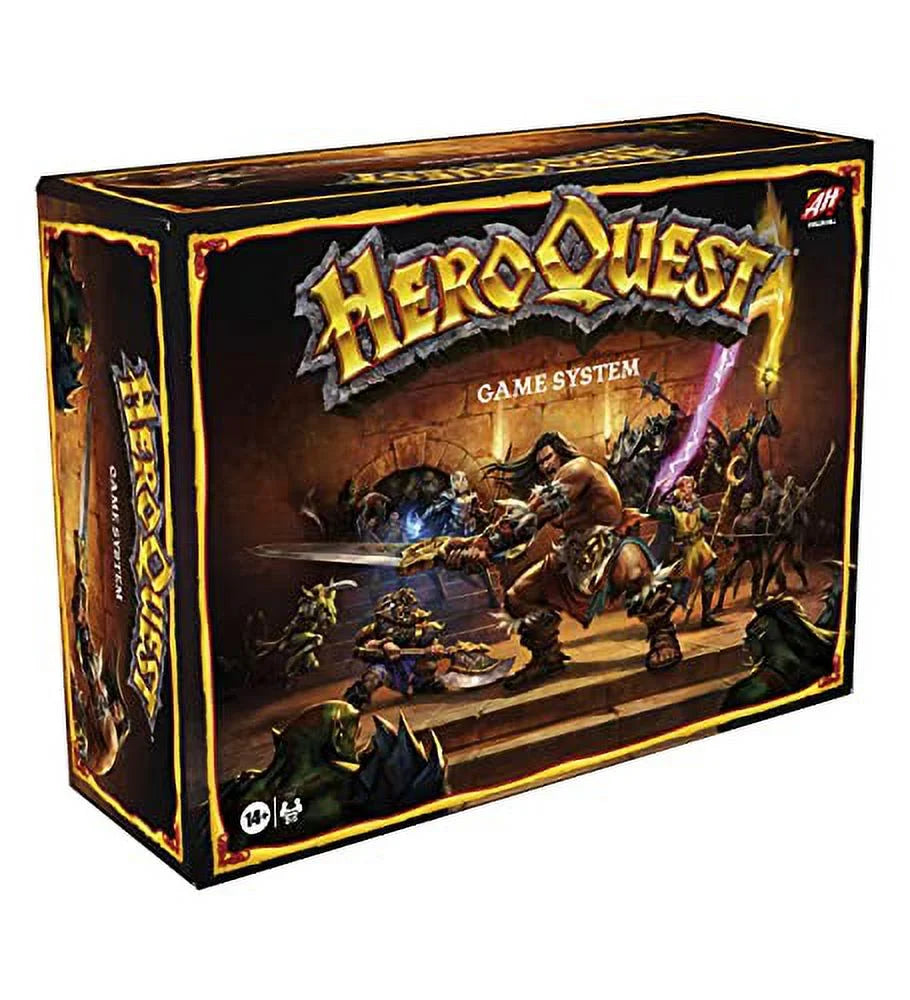 Juego de Mesa Hasbro Gaming Avalon Hill HeroQuest, Juego de Aventuras Fantásticas en Mazmorras para 2-5 Jugadores, Edad 14+