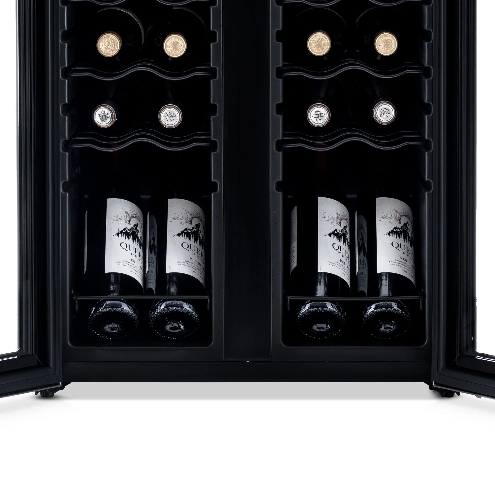 2025 Refrigerador de Vinos Independiente Newair® de Acero Inoxidable – 24 Botellas – 20" con Doble Zona