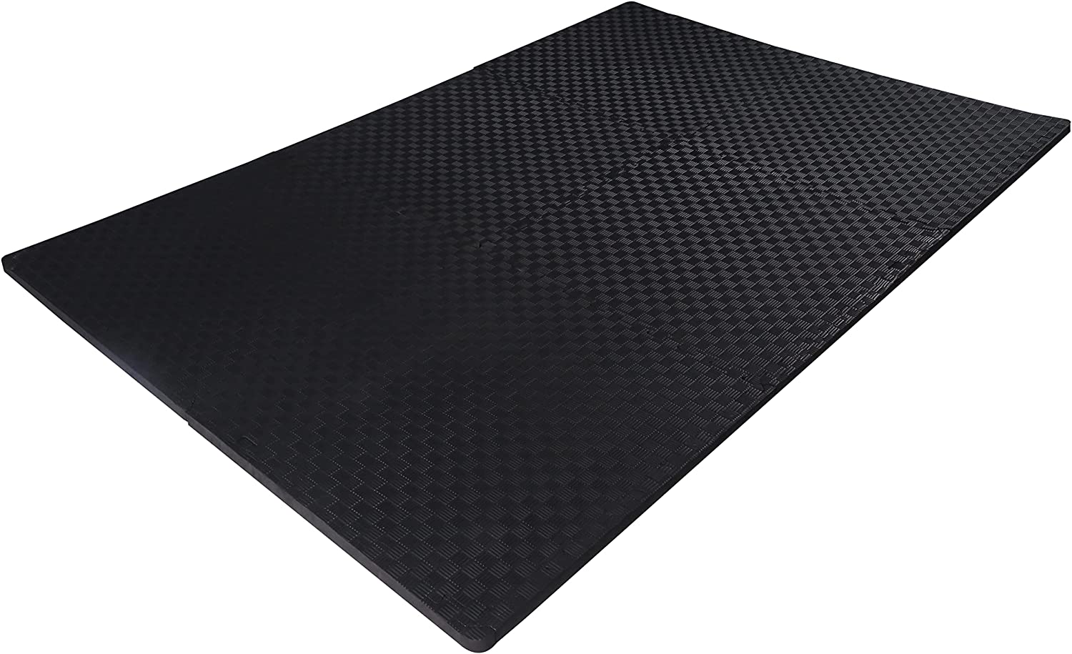 Tapete de ejercicio tipo rompecabezas BalanceFrom con losetas entrelazadas de espuma EVA
