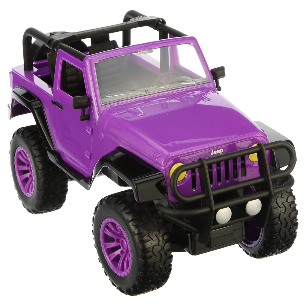 Jada Toys – Jeep a Control Remoto GirlMazing, Color Púrpura