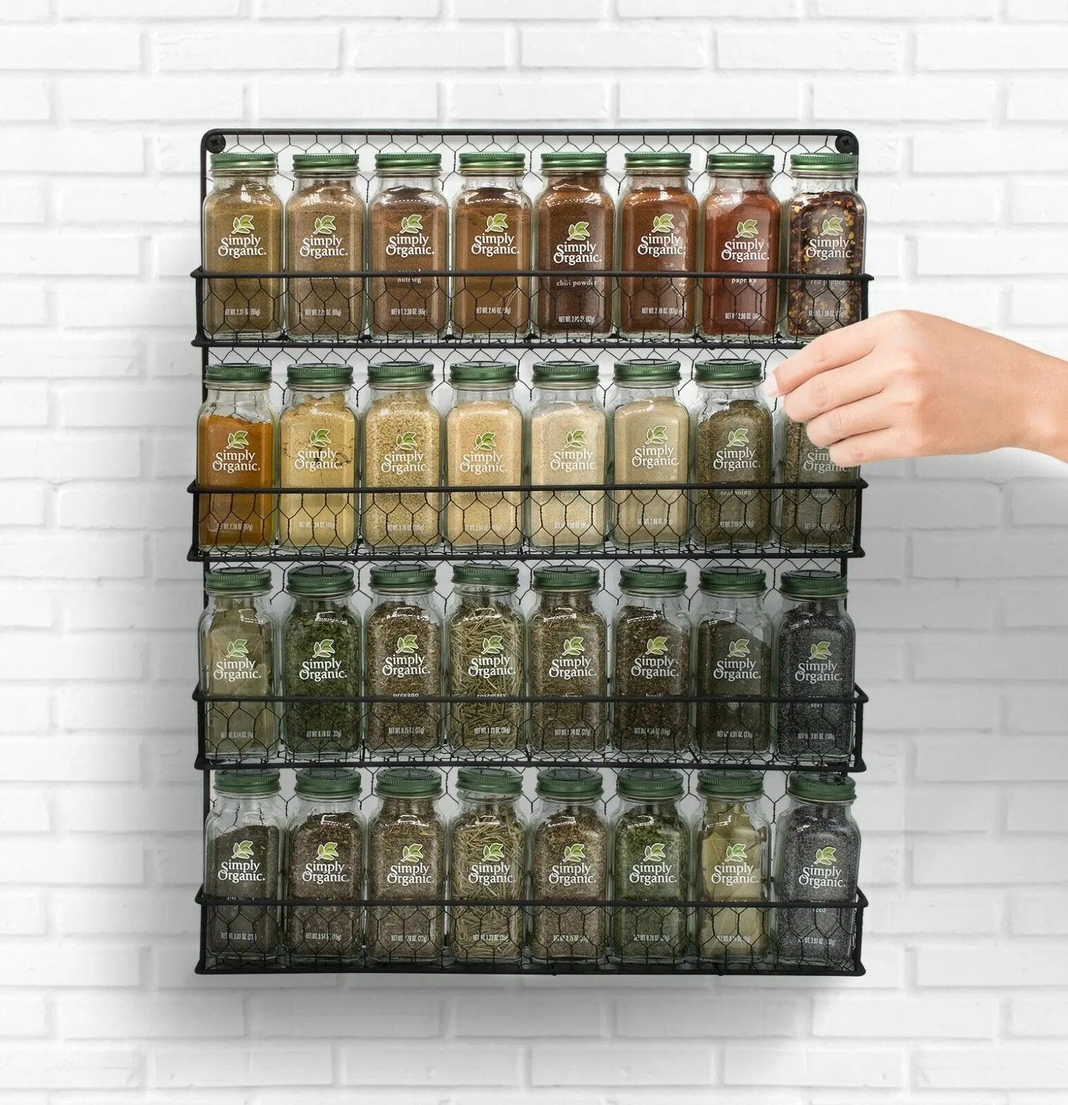 Estante Organizador de Especias de Cocina, Organizador de Maquillaje, Estante Ahorrador de Espacio