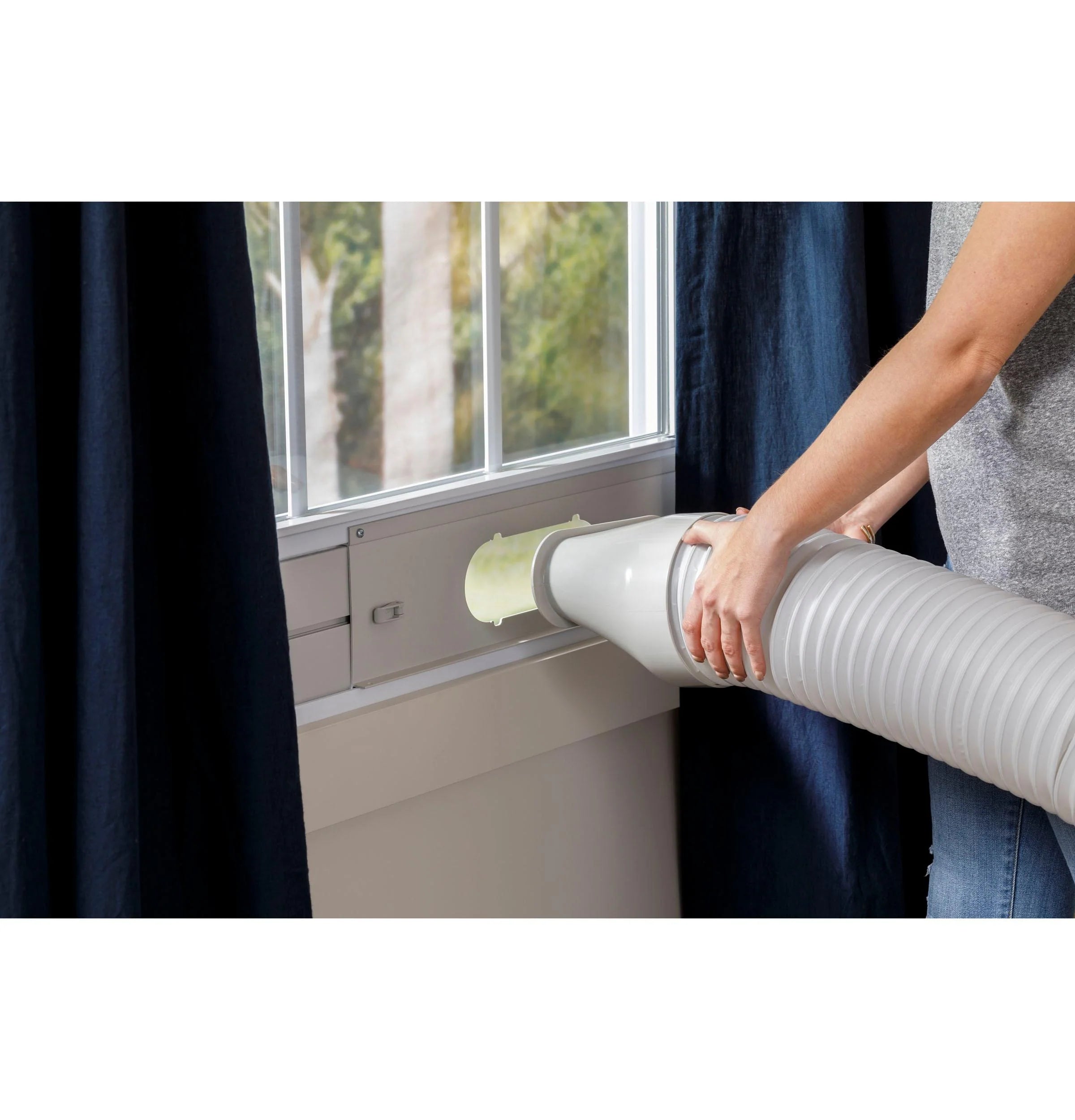2025 GE Appliances APMS06BWF – Aire Acondicionado Portátil de 6 000 BTU para Habitaciones Pequeñas (hasta 23 m²)