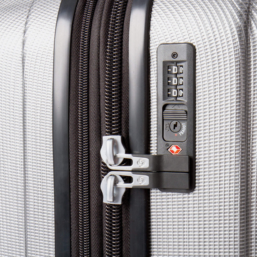 2025 Samsonite Omni 3.0 – Juego de maletas expandibles con ruedas, 2 piezas (Equipaje de mano y Grande)