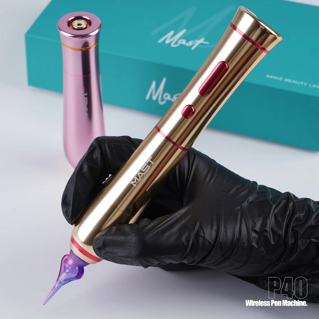 Máquina de Tatuaje Pen Inalámbrica Mast P40 con Recorrido de 2.5 mm