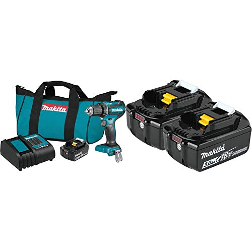Makita XFD131 Kit de Taladro-Atornillador Inalámbrico sin Escobillas 18V LXT de 1/2" (3.0Ah)