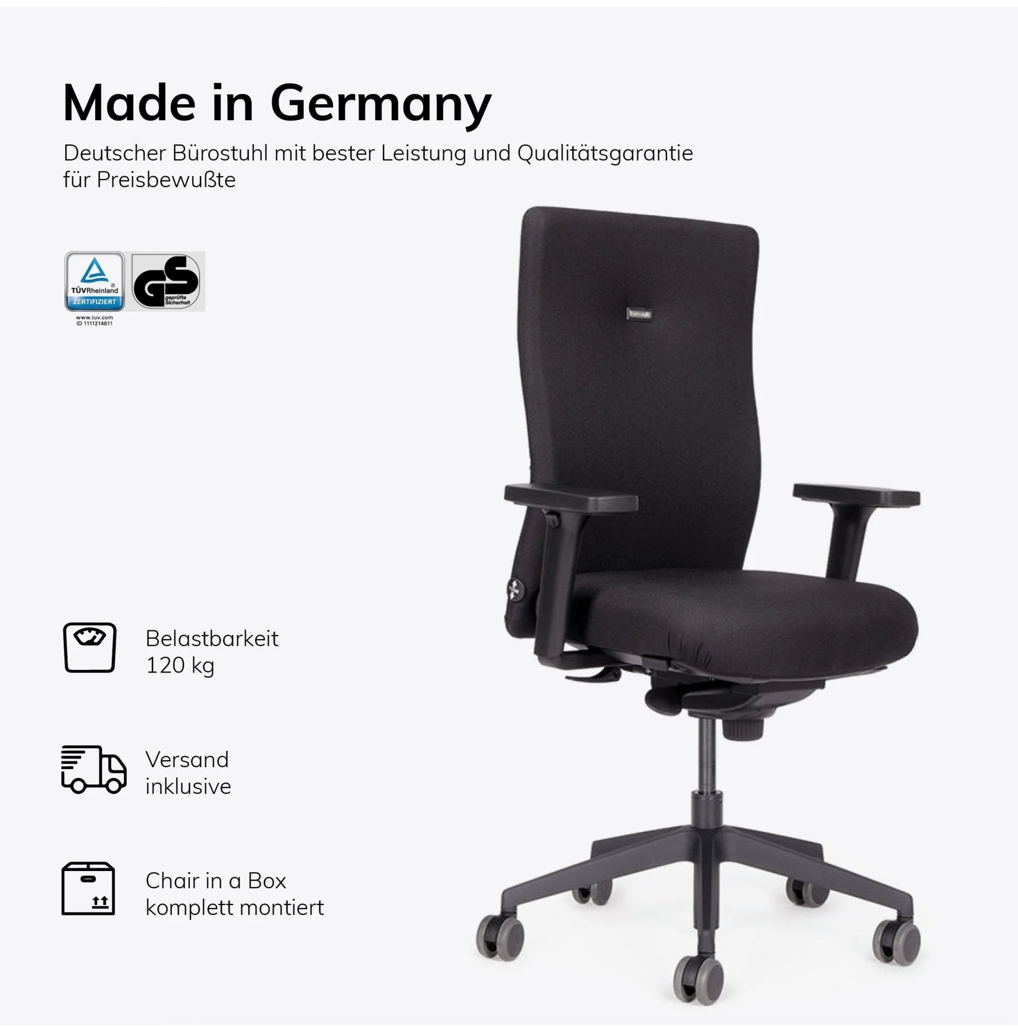 2025 Silla de Oficina Ergonómica lento AG10 StartUP con Brazos – Garantía de 30 Años