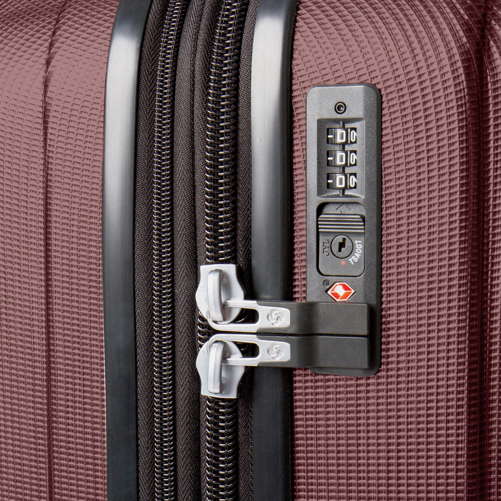 2025 Samsonite Omni 3.0 – Juego de maletas expandibles con ruedas, 2 piezas (Equipaje de mano y Grande)