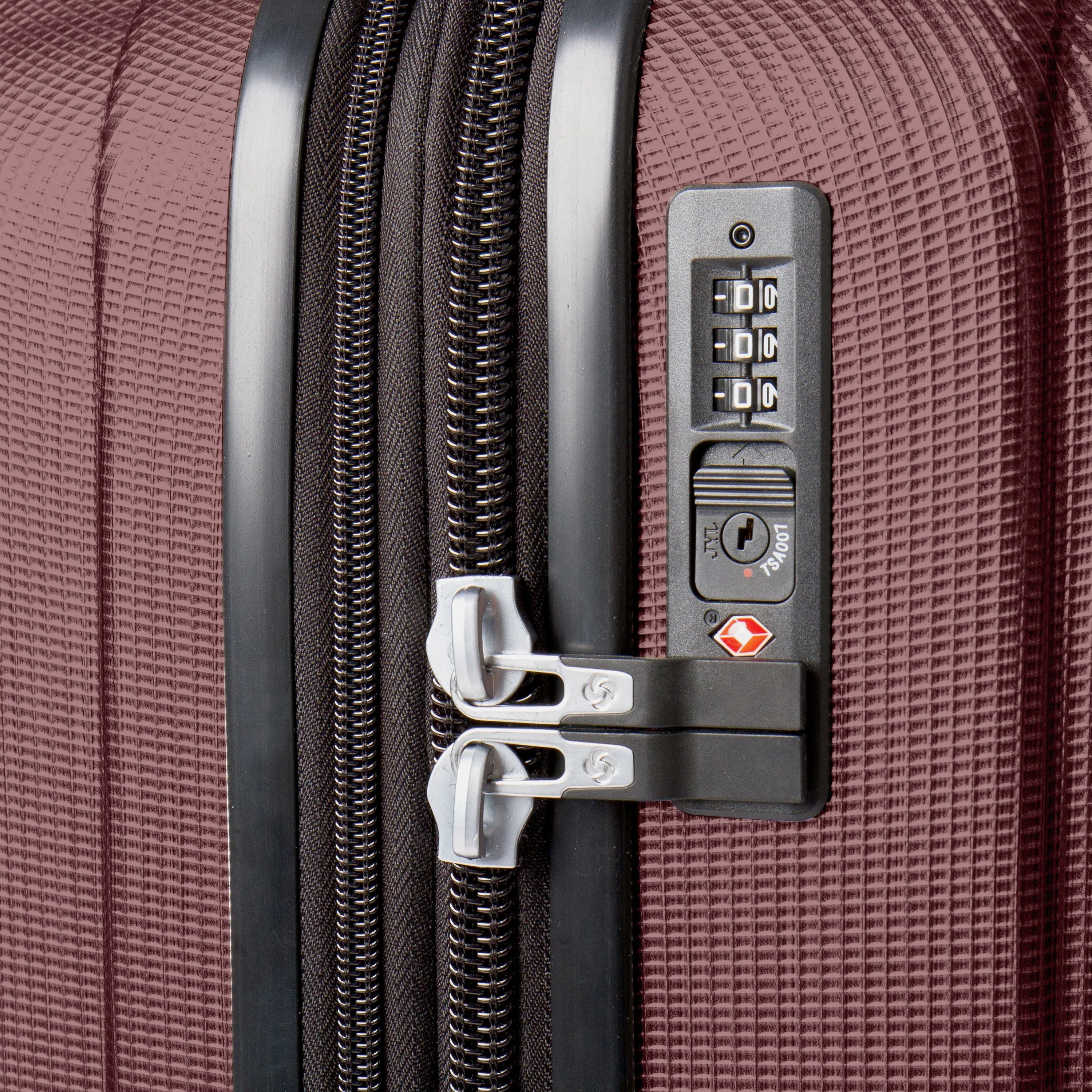 2025 Samsonite Omni 3.0 – Juego de maletas expandibles con ruedas, 2 piezas (Equipaje de mano y Grande)