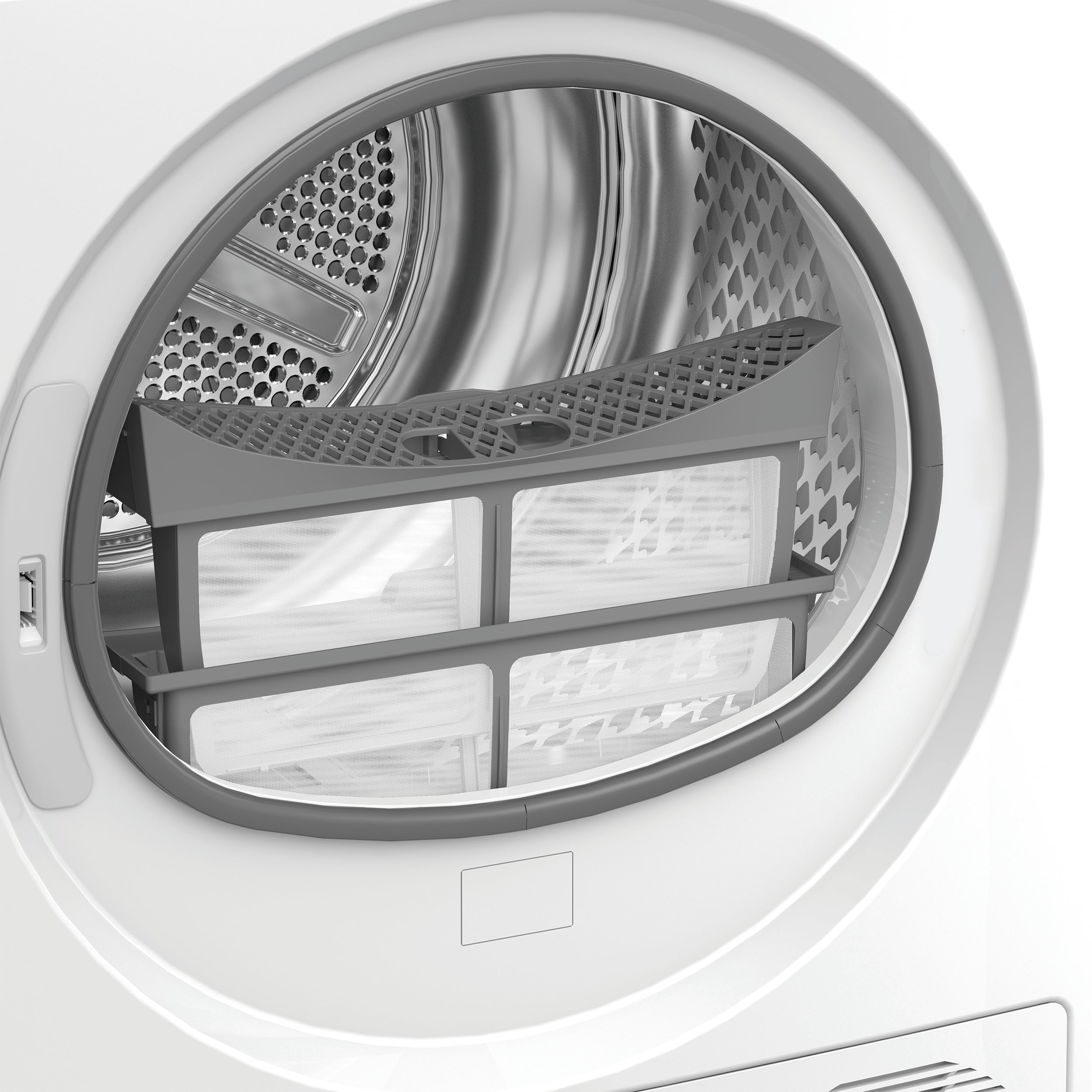 2025 Bauknecht BD 8D WWS Secadora con bomba de calor / 8 kg / Clase energética A++ / Precision Dry – secado inteligente / Motor inverter / Slim – profundidad extra compacta de solo 46 cm / Iluminación del tambor