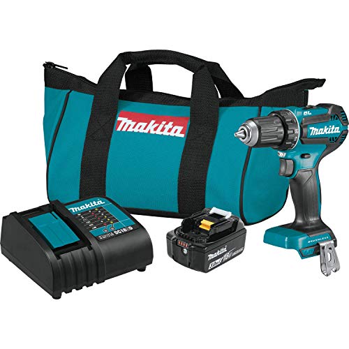 Makita XFD131 Kit de Taladro-Atornillador Inalámbrico sin Escobillas 18V LXT de 1/2" (3.0Ah)
