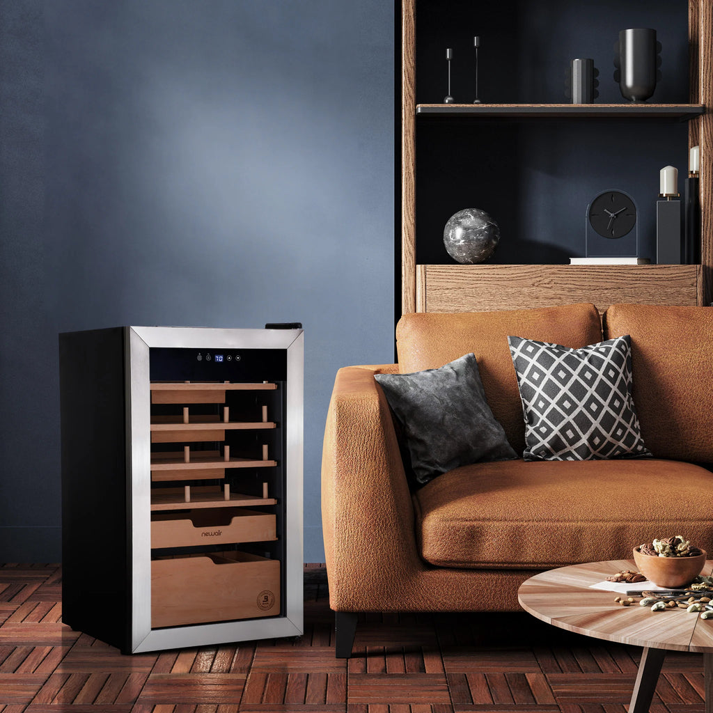 2025 Humidificador Eléctrico para Puros Newair x Boveda – Capacidad para 500 Puros