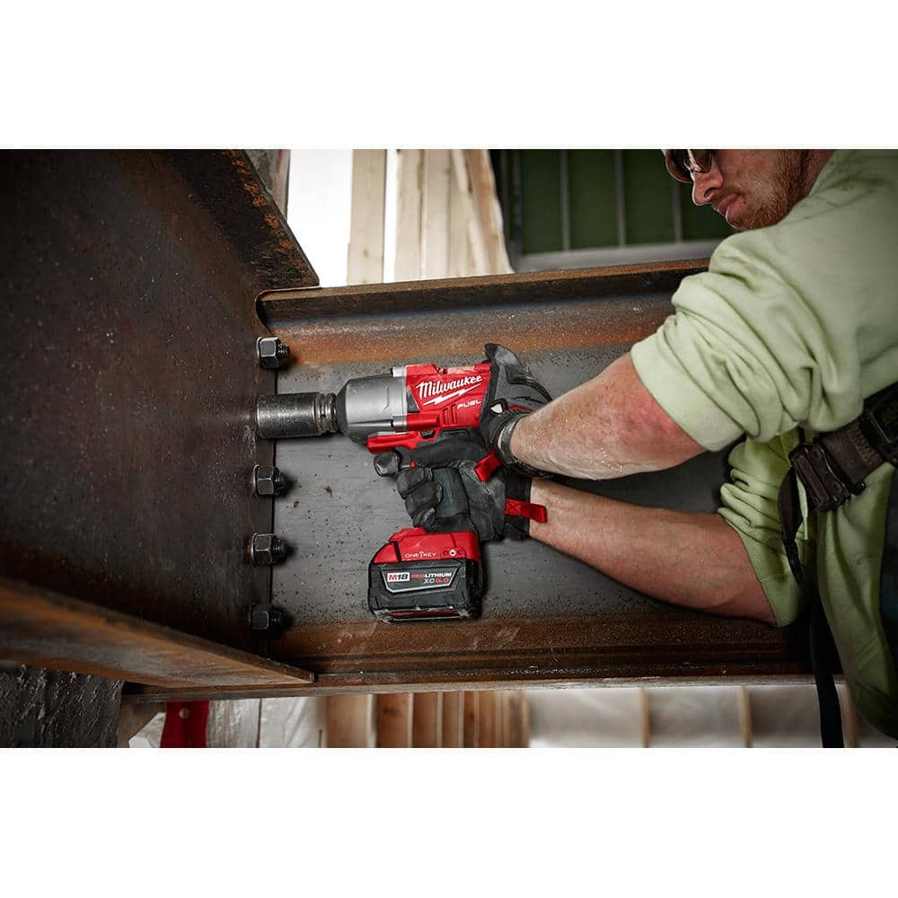 M18 FUEL ONE-KEY Llave de impacto inalámbrica sin escobillas de 18 V y 3/4 pulg. con anillo de fricción (solo herramienta) 2864-20
