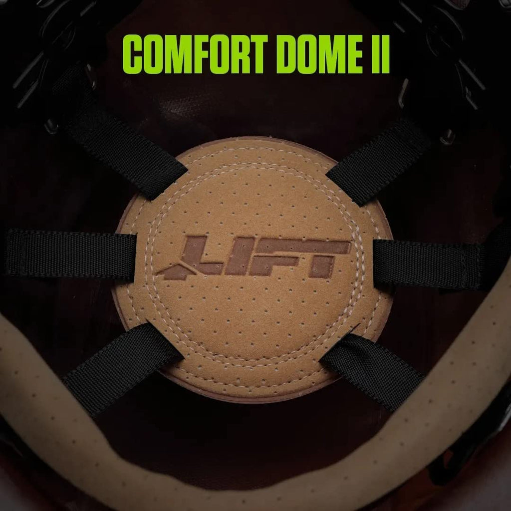 Casco Lift Safety Jungle Carbon