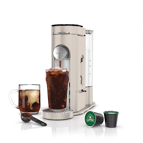 2025 Ninja PB051 Cafetera de Una Sola Taza Compatible con Cápsulas y Café Molido