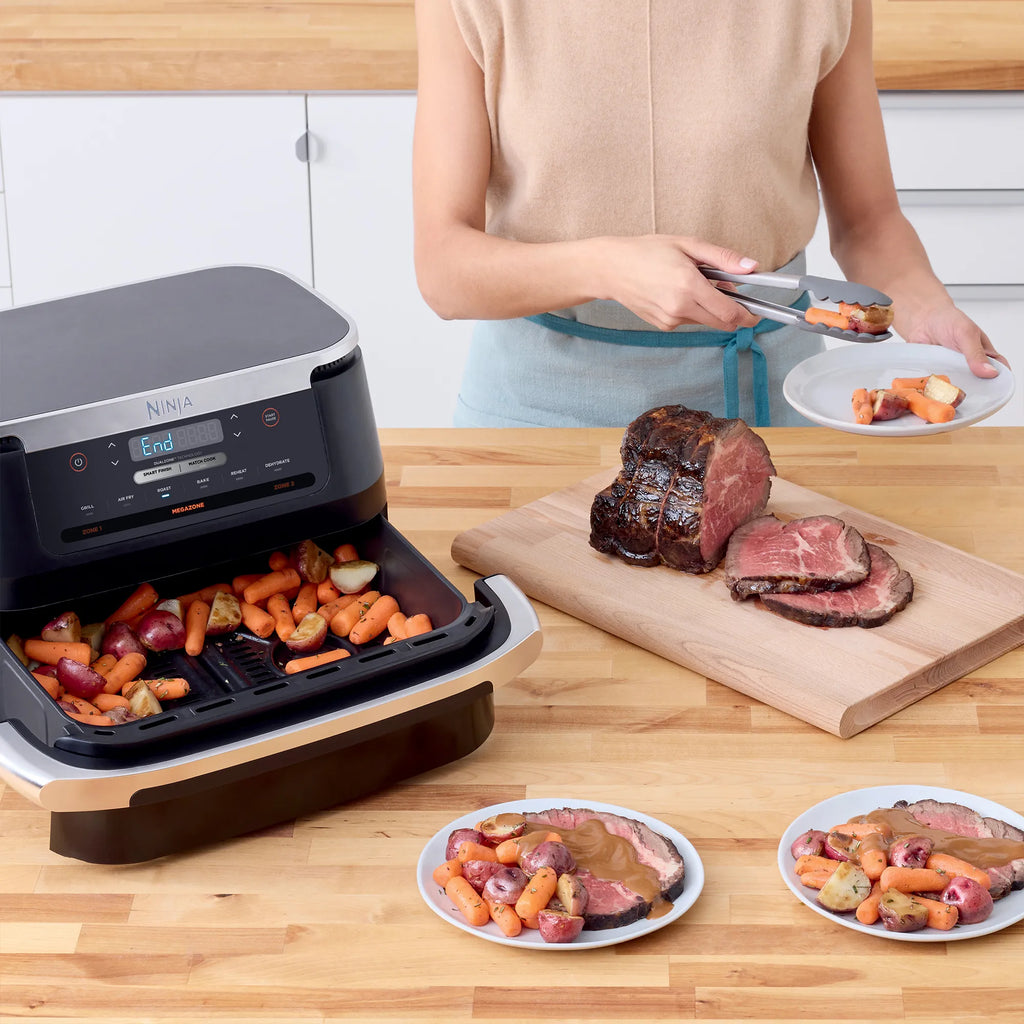 2025 Freidora de aire Ninja FlexDrawer™ con MegaZone™ de 6,6 L