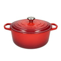 2025 Le Creuset - Sartén para asar / guisar Signature redonda cereza roja 20 cm 2,4 l