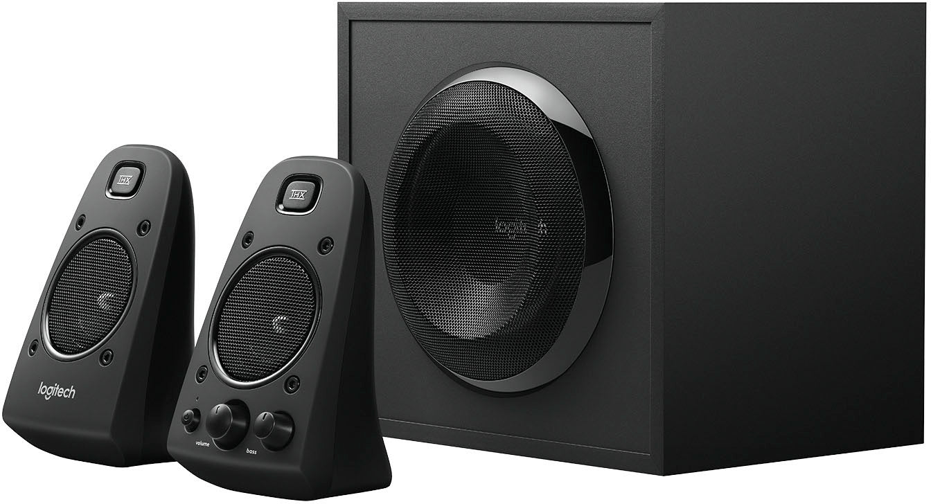 Logitech – Sistema de Altavoces 2.1 Z623 (3 Piezas) – Negro