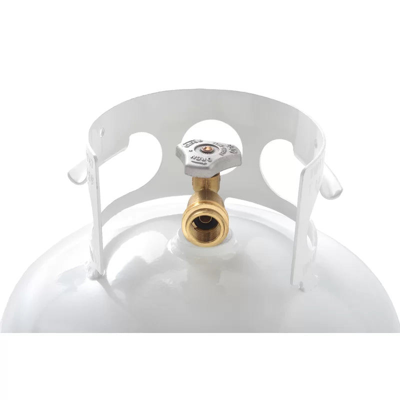 Cilindro de Propano Vacío Flame King YSN401 de 40 lbs con Válvula de Protección contra Sobrecarga