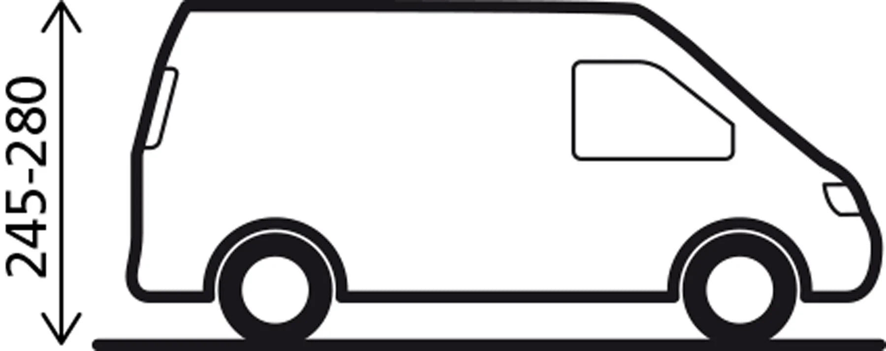 2025 Tienda autoportante para autobuses con estructura hinchable A.I.R. Tech – sin varillas, con vestíbulo de conexión, mosquiteras y protección contra la lluvia