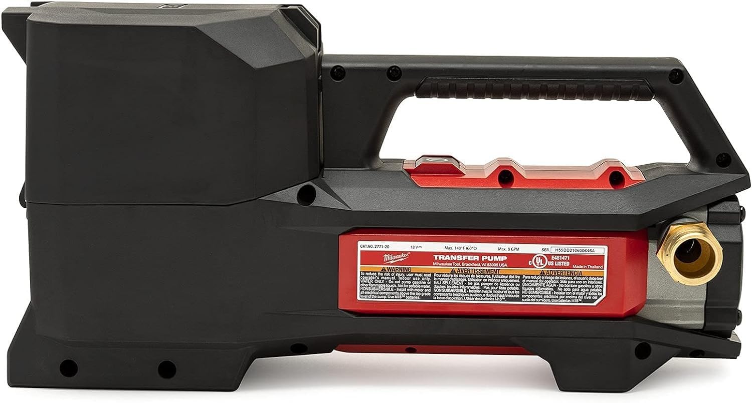 Milwaukee 2771-20 Bomba de Transferencia M18
