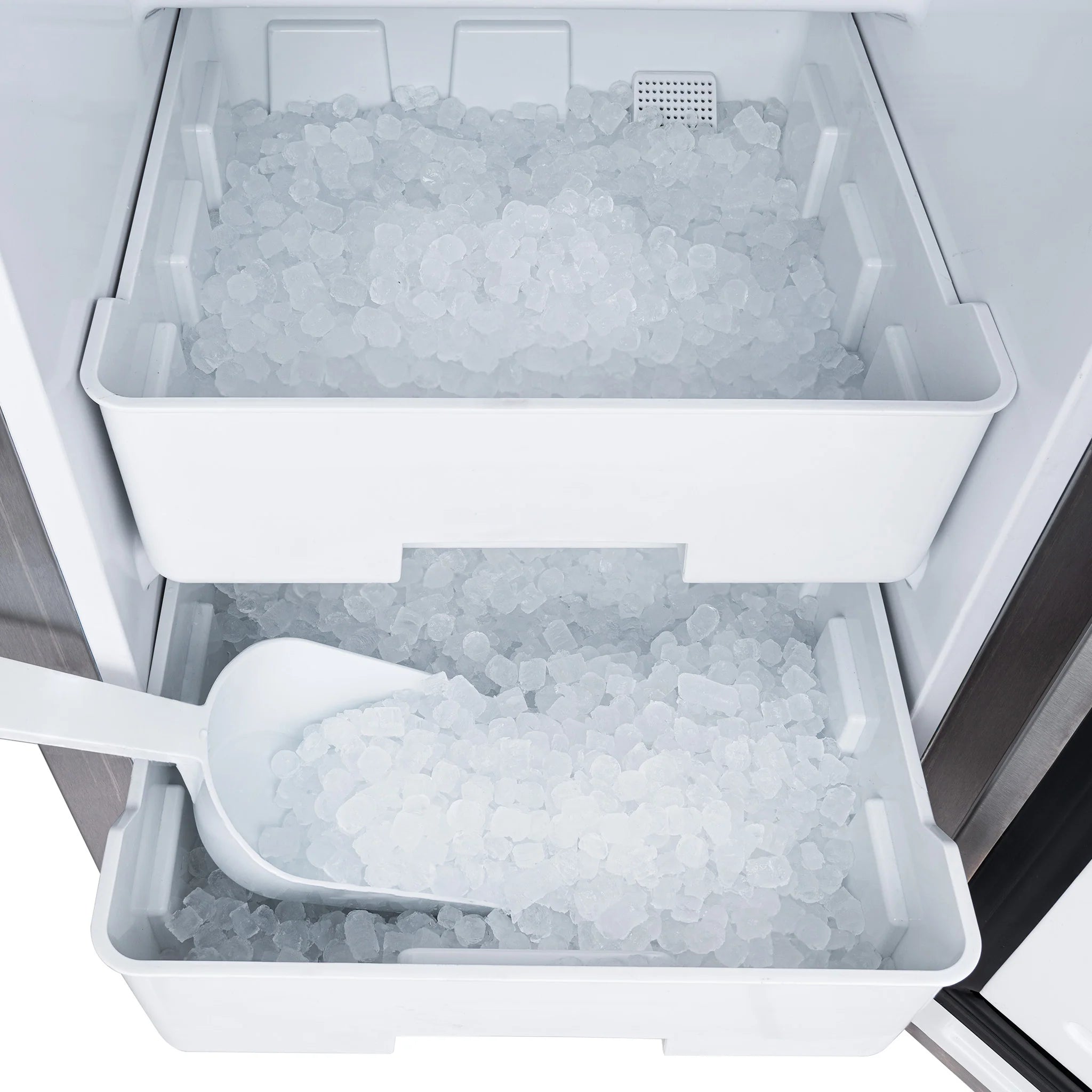 2025 Máquina de Hielo en Trozos Newair 15” Empotrable – 66 lb/día – Acero Inoxidable