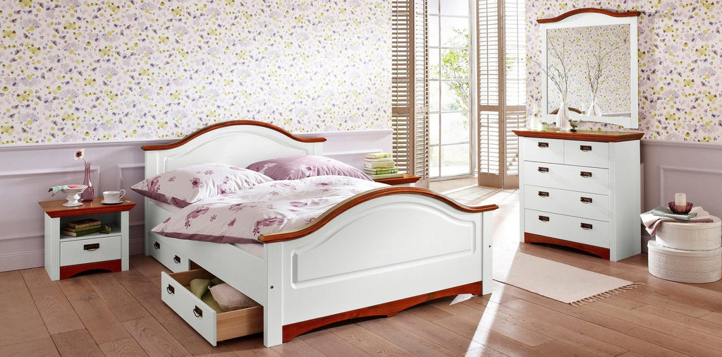 Cajón para cama de madera de pino blanco, 83 cm de ancho