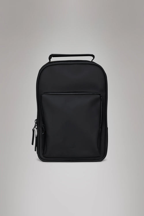 2025 Book Daypack – Sac à dos campus minimaliste et imperméable avec compartiment pour ordinateur 15" – Robuste et durable en tissu PU
