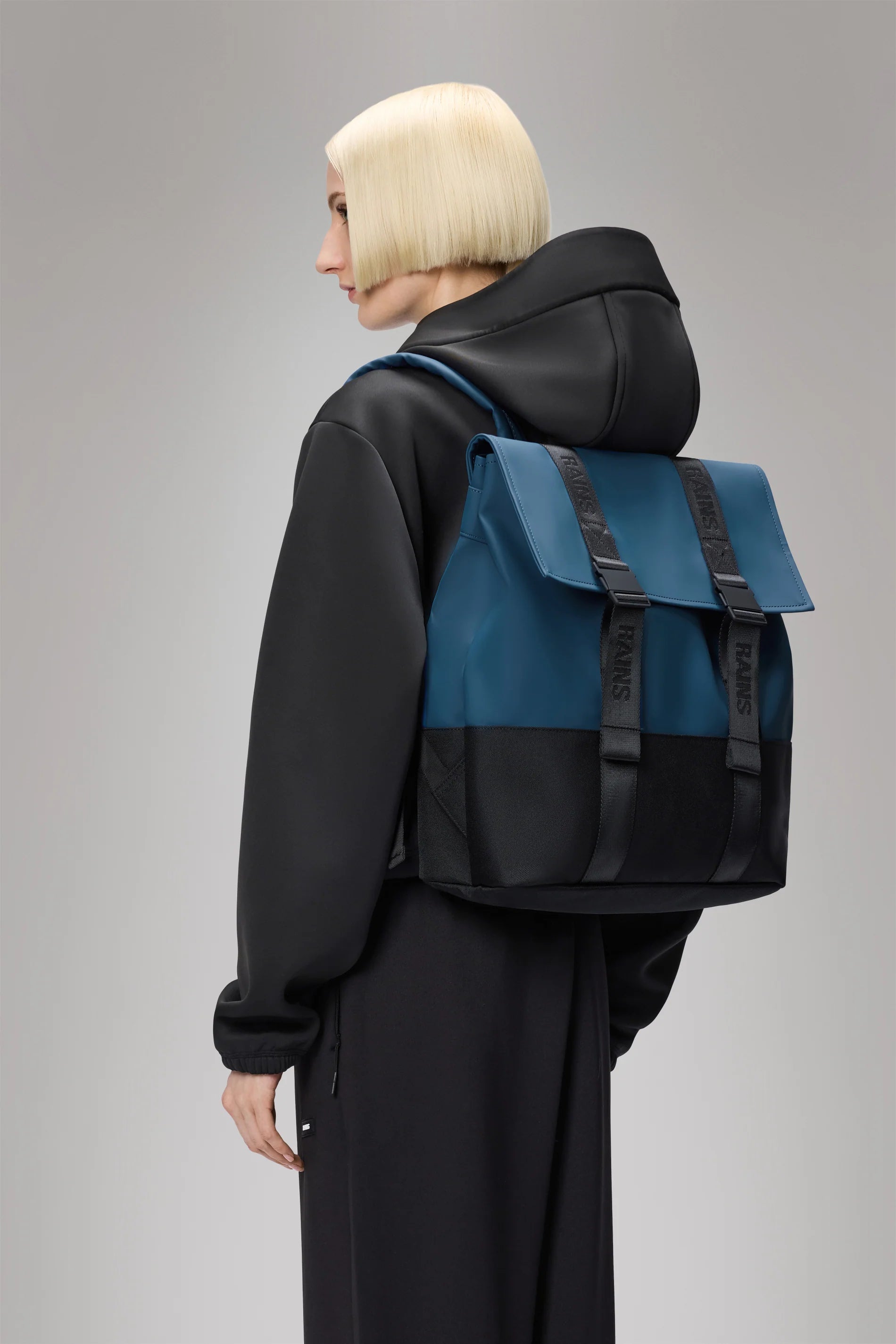 2025 Trail MSN Bag – Mochila Deportiva para Portátil con Estilo de Maletín Escolar – Tejido PU – Para Portátil de hasta 16" – Acolchada y Resistente al Clima